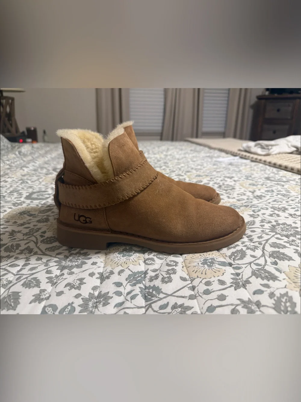UGG Women’s McKay Brown Shearling-Lined Boot